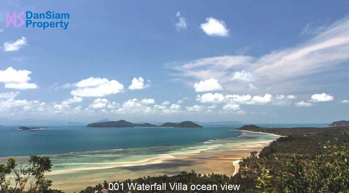 001 Waterfall Villa ocean view