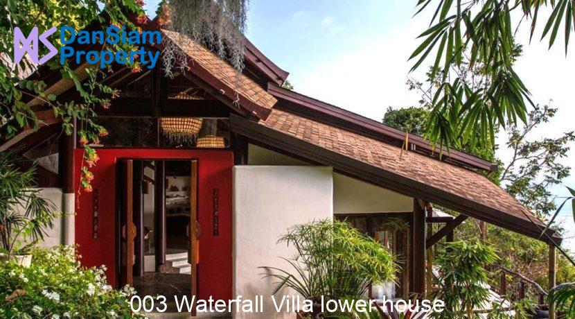 003 Waterfall Villa lower house
