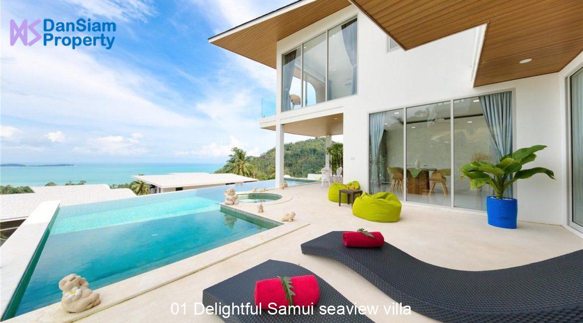 01 Delightful Samui seaview villa