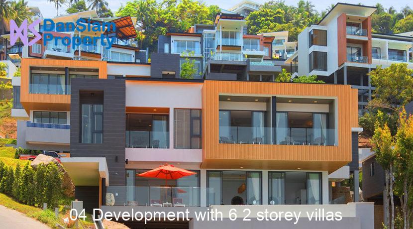 04 Development with 6 2 storey villas