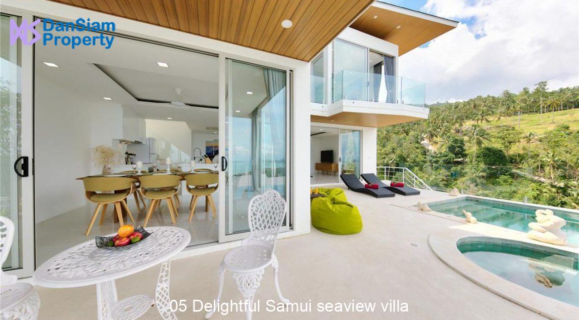 05 Delightful Samui seaview villa