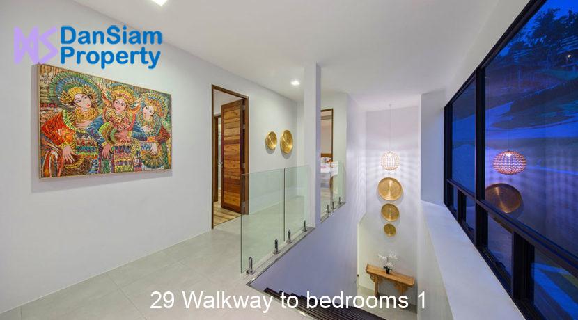 29 Walkway to bedrooms 1