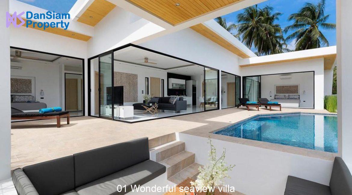 01 Wonderful seaview villa