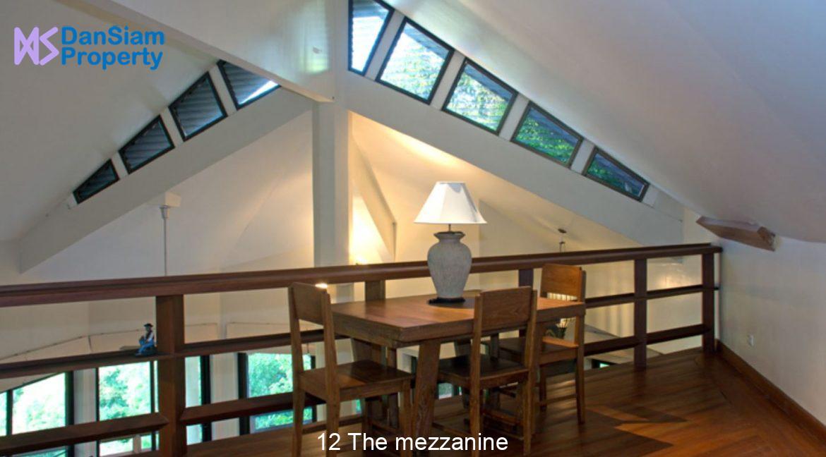 12 The mezzanine