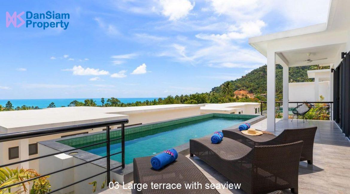 03 Large terrace with seaview