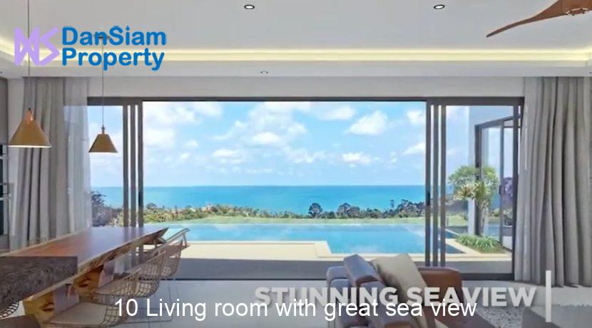 10 Living room with great sea view