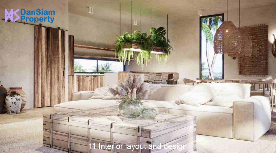 11 Interior layout and design