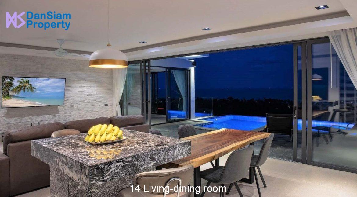 14 Living-dining room