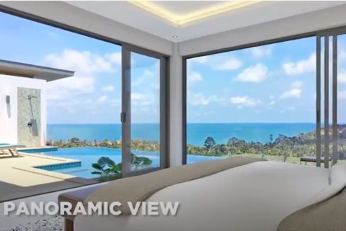 32 Master bedoom with sea view