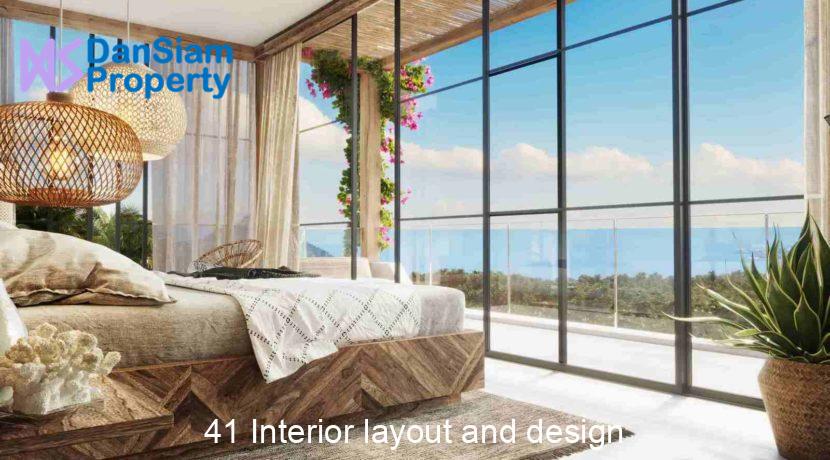 41 Interior layout and design