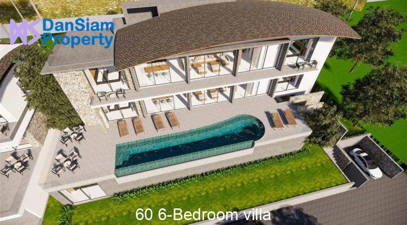 60 6-Bedroom villa