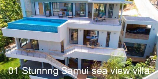 Stunning Samui Sea View Villa at Bophut Hills
