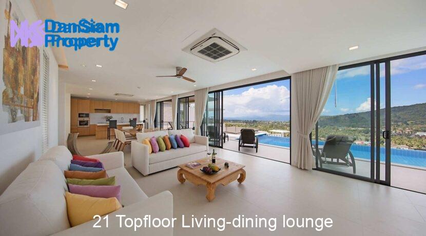 21 Topfloor Living-dining lounge