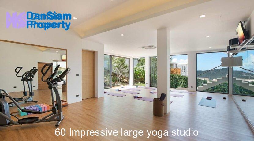 60 Impressive large yoga studio