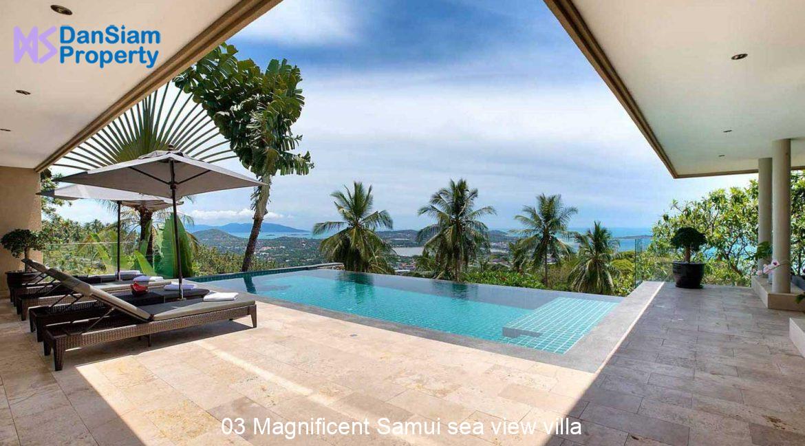03 Magnificent Samui sea view villa