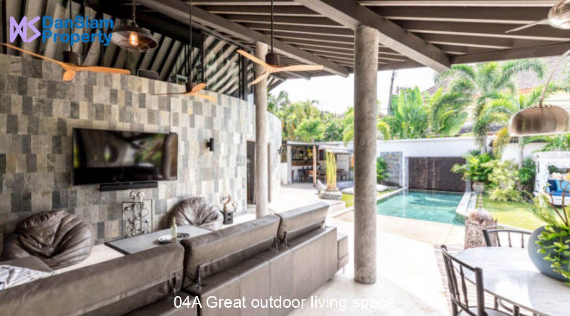 04A Great outdoor living space