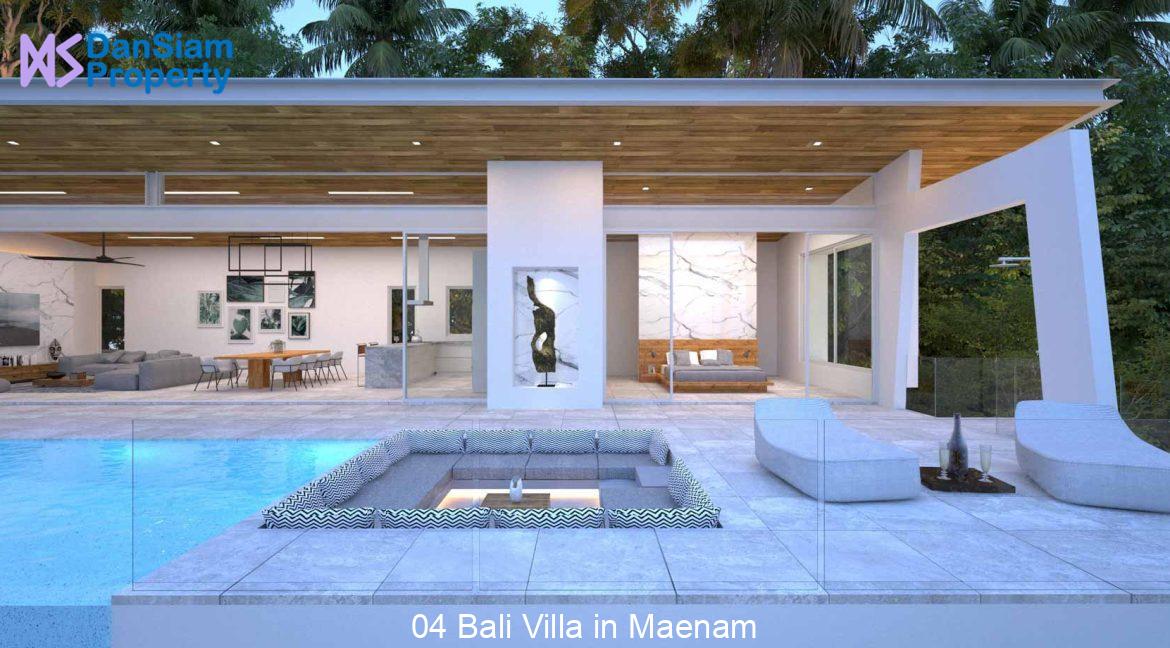 04 Bali Villa in Maenam