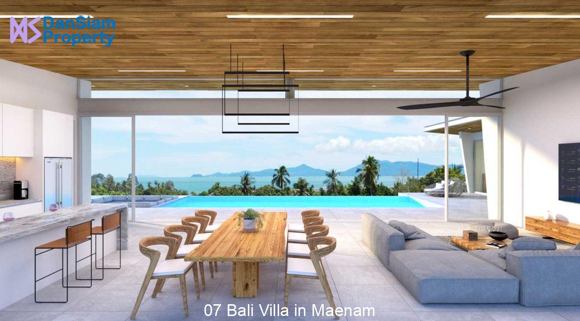 07 Bali Villa in Maenam