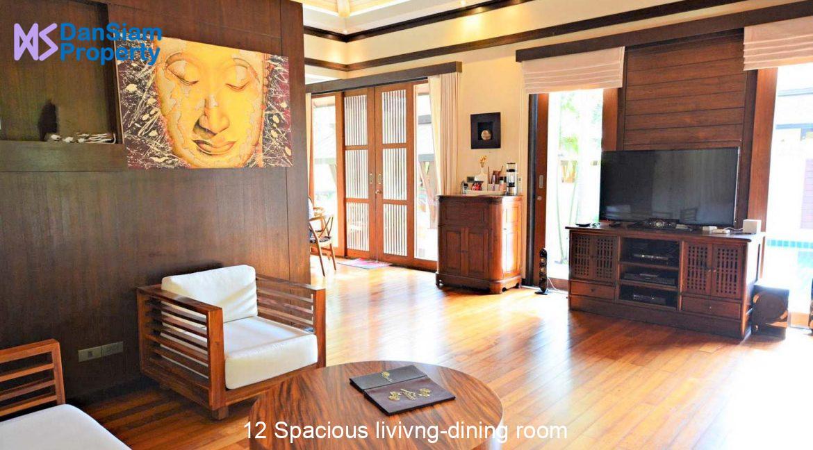 12 Spacious livivng-dining room