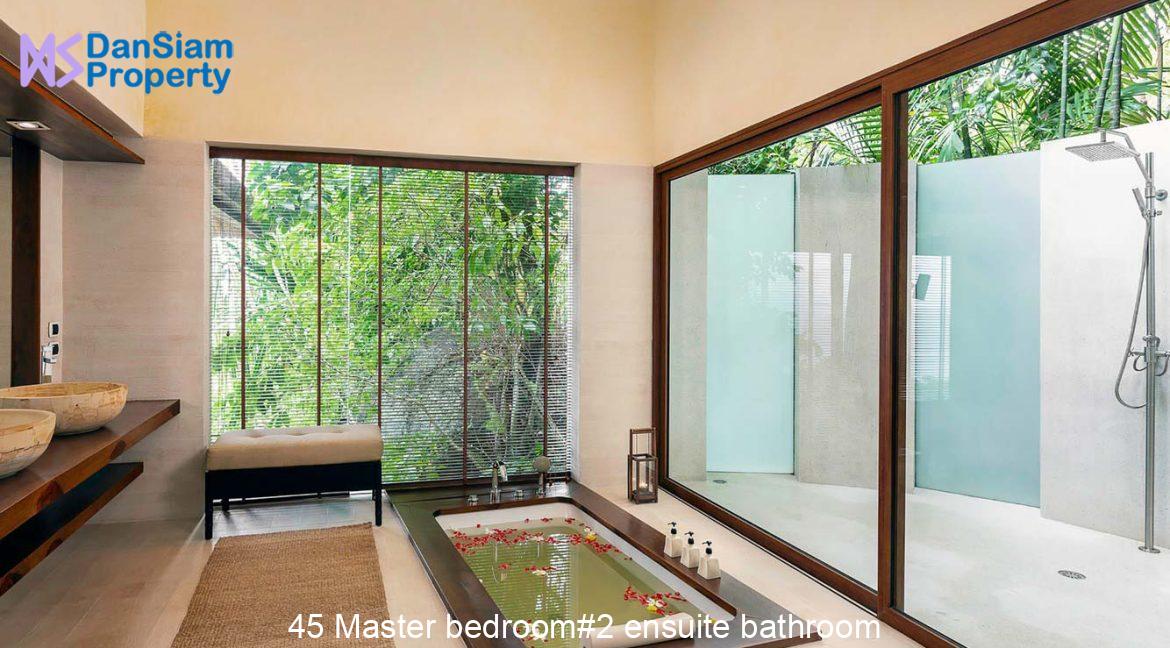 45 Master bedroom#2 ensuite bathroom