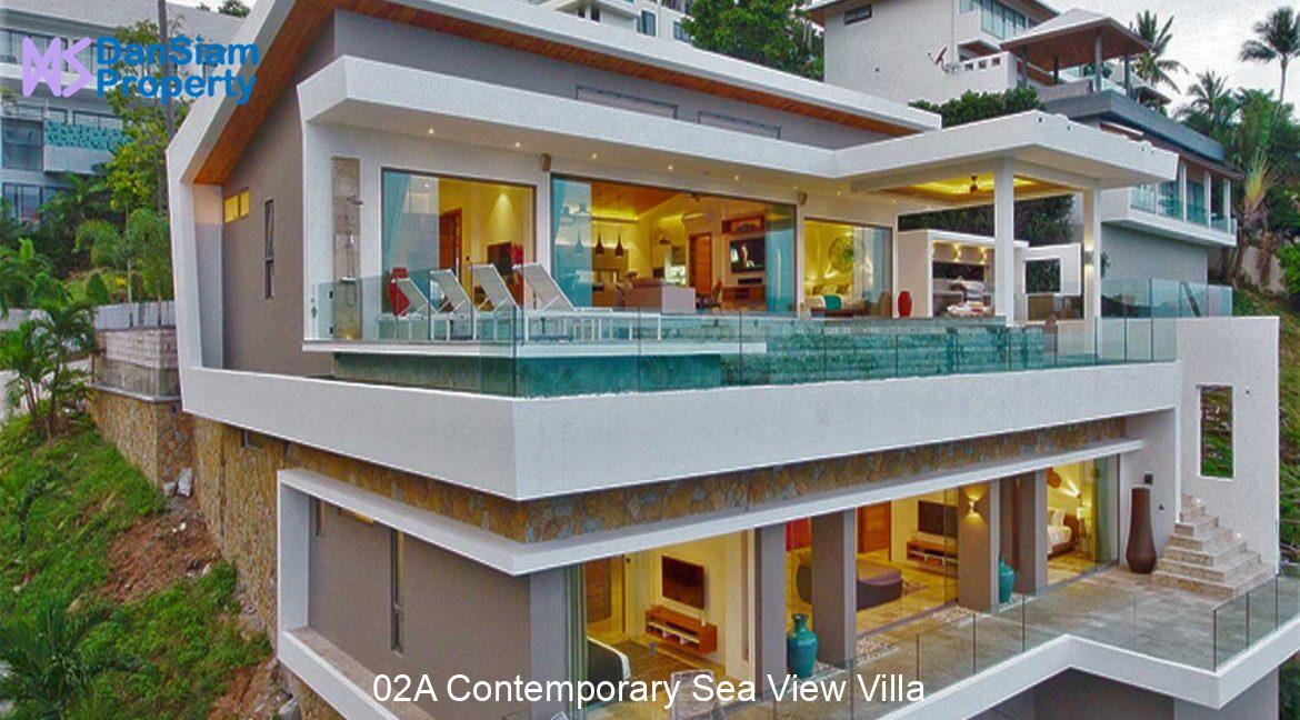 02A Contemporary Sea View Villa