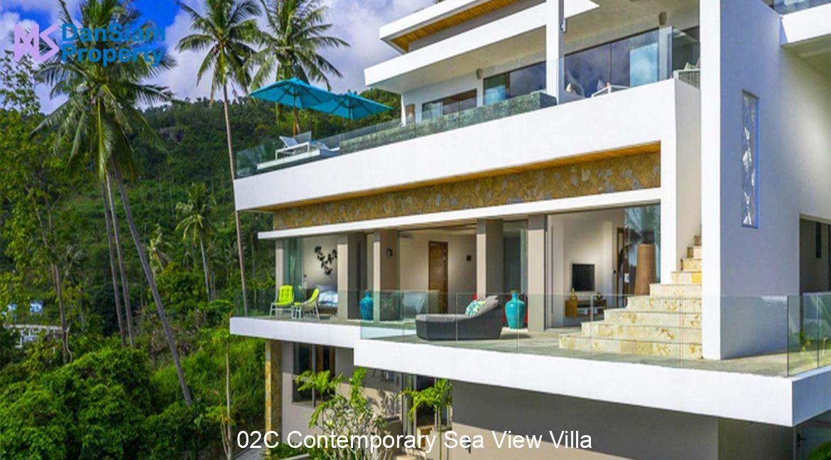 02C Contemporary Sea View Villa
