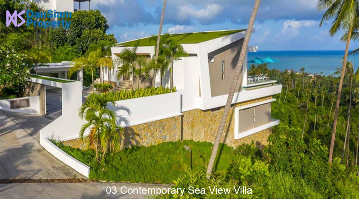03 Contemporary Sea View Villa