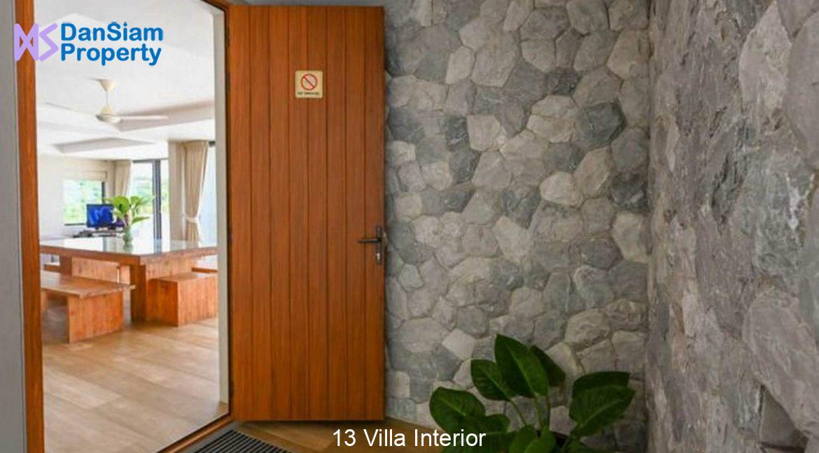 13 Villa Interior