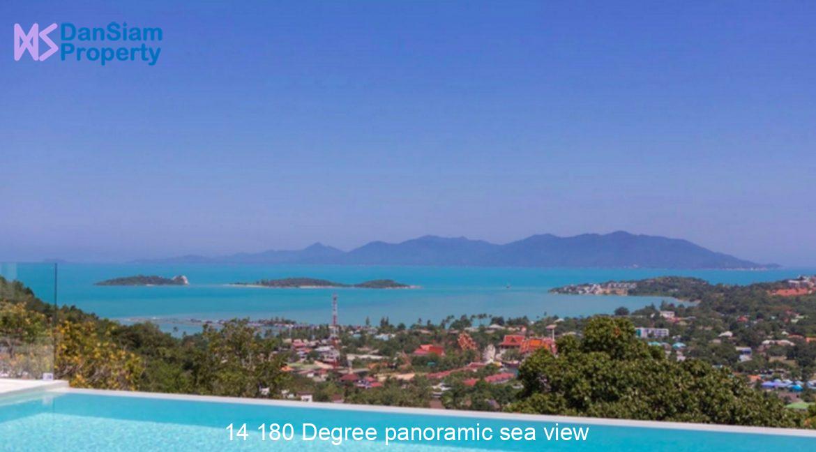14 180 Degree panoramic sea view