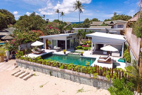 01 Stunning beachfront villa