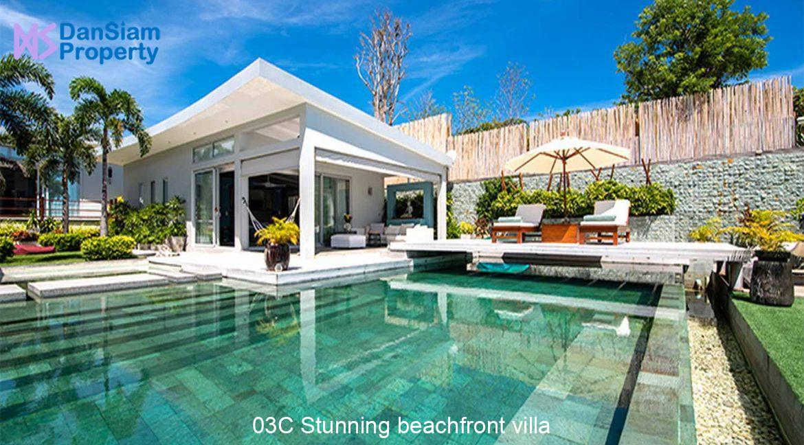 03C Stunning beachfront villa