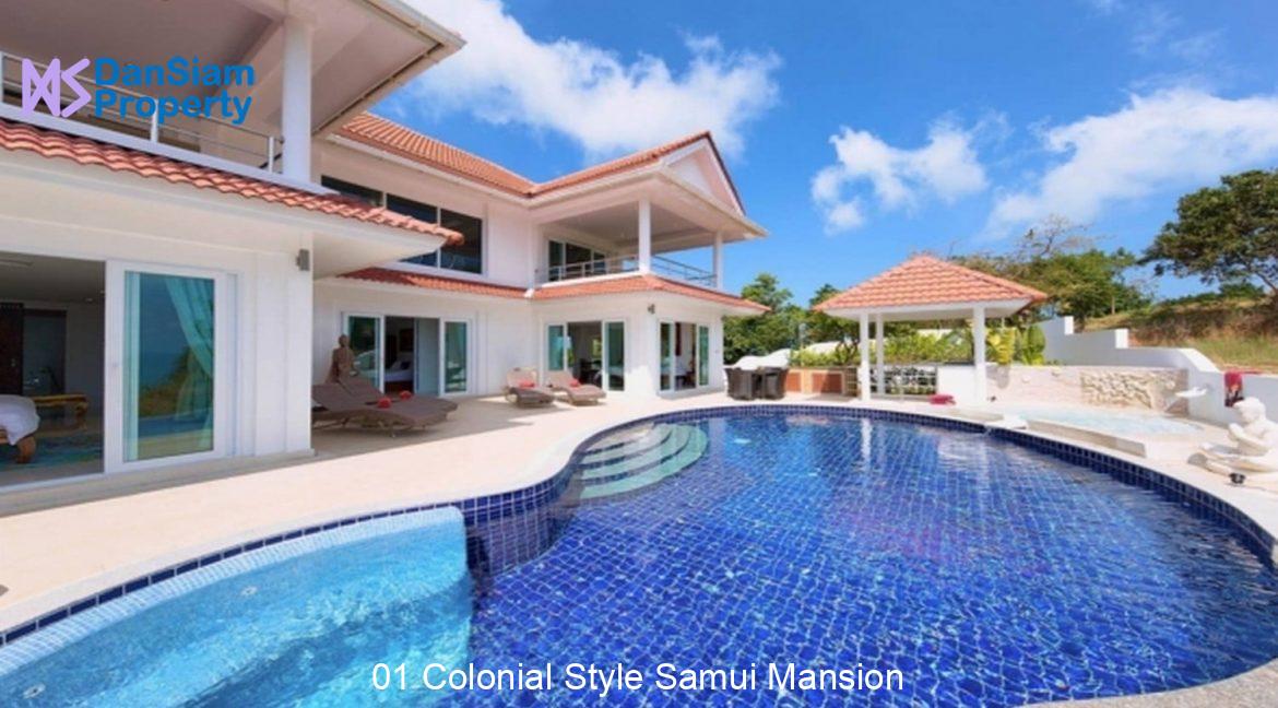 01 Colonial Style Samui Mansion