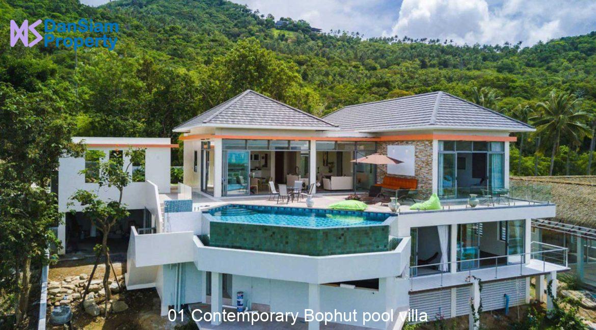 01 Contemporary Bophut pool villa