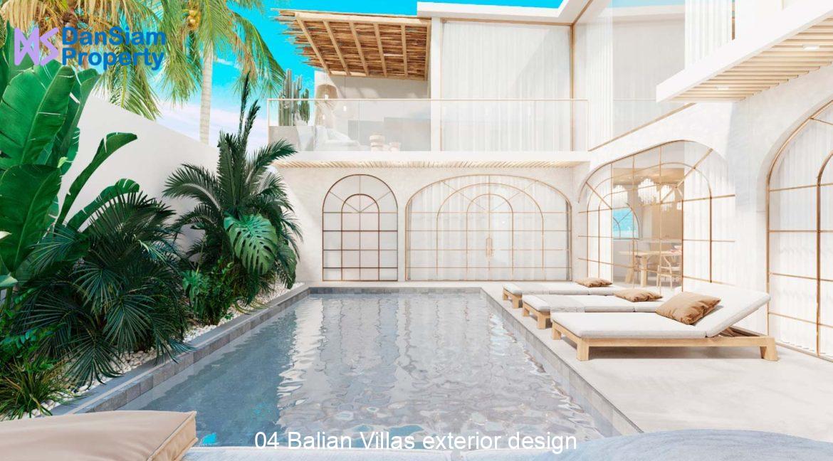 04 Balian Villas exterior design