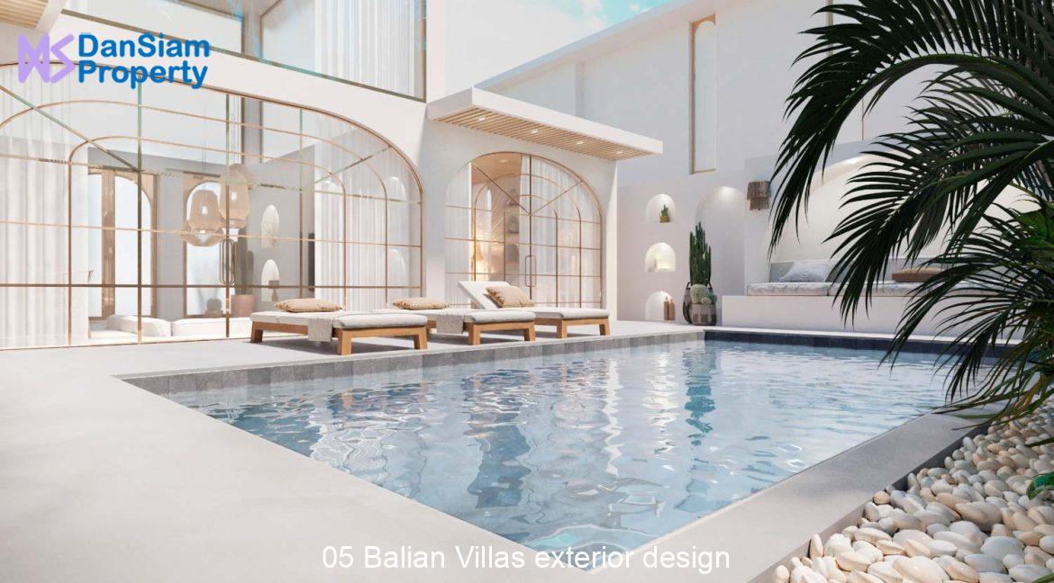 05 Balian Villas exterior design